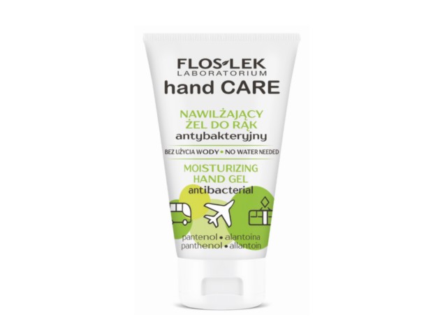 Flos-Lek Hand Care Żel do rąk antybakteryjny nawilżający interakcje ulotka żel - 30 ml