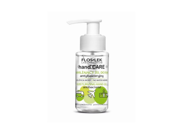Flos-Lek Hand Care Żel do rąk antybakteryjny nawilżający interakcje ulotka żel - 50 ml