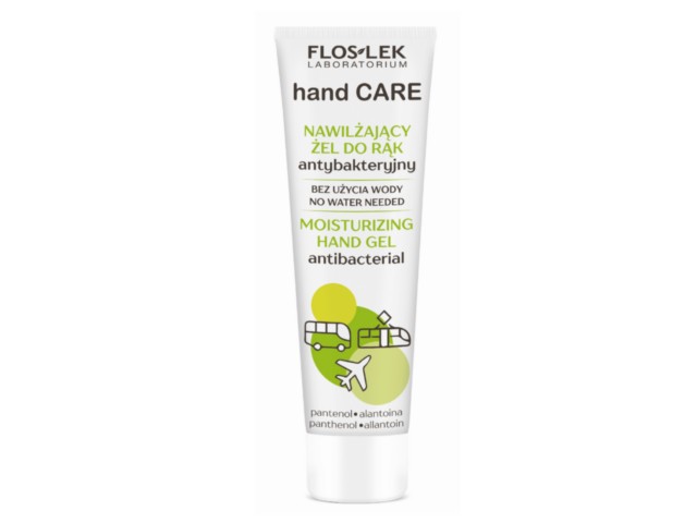 Flos-Lek Hand Care Żel do rąk antybakteryjny nawilżający interakcje ulotka żel - 50 ml
