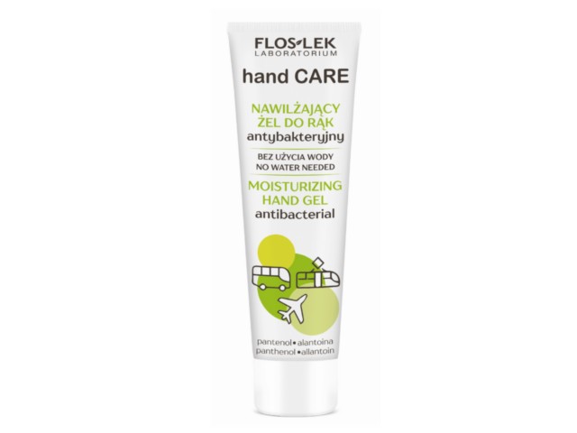 Flos-Lek Hand Care Żel do rąk antybakteryjny nawilżający interakcje ulotka żel  50 ml