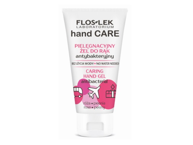 Flos-Lek Hand Care Żel do rąk antybakteryjny pielęgnacyjny interakcje ulotka żel - 30 ml