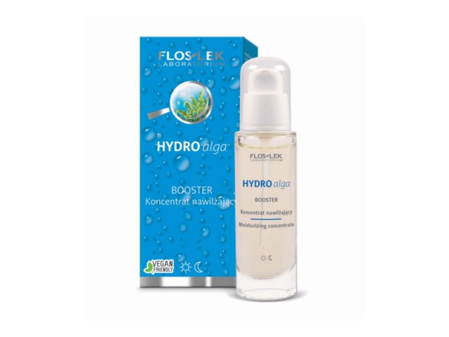Flos-Lek Hydro Alga Booster Koncentrat nawilżający interakcje ulotka koncentrat - 30 ml