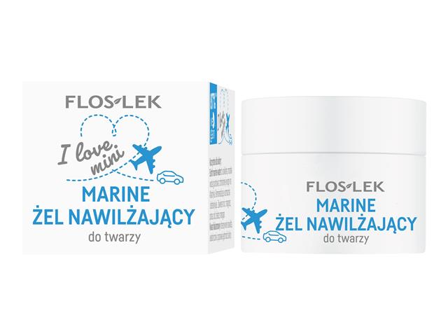 Flos-Lek I Love Mini Marine Żel do twarzy nawilżający interakcje ulotka żel  15 ml