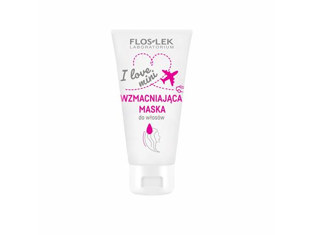 Flos-Lek I Love Mini Maska wzmacniająca do włosów osłabionych interakcje ulotka maska do włosów - 30 ml