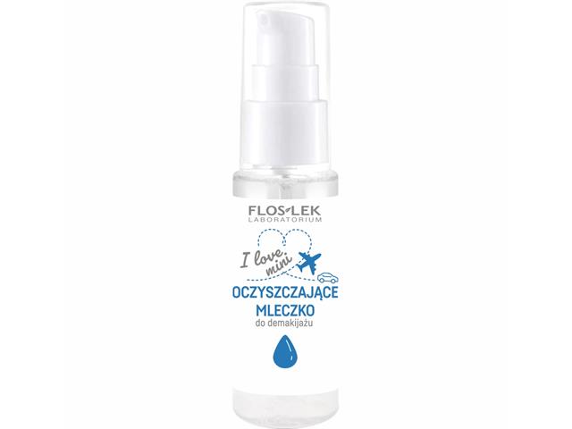 FLOS-LEK I LOVE MINI Oczyszczające Mleczko do demakijażu interakcje ulotka mleczko - 30 ml