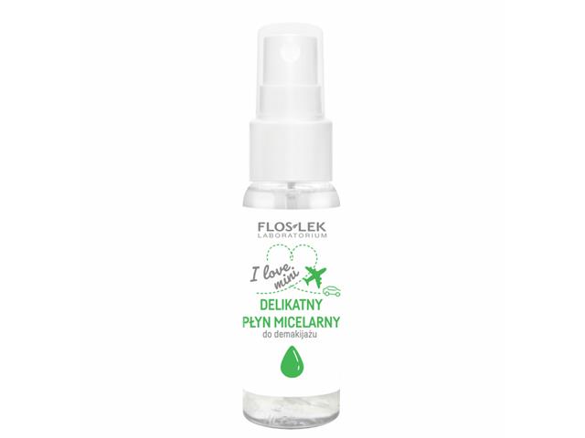 Flos-Lek I Love Mini Płyn micelarny do demakijażu delikatny interakcje ulotka   30 ml