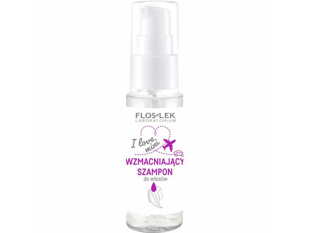 Flos-Lek I Love Mini Szampon do mycia włosów wzmacniający do włosów osłabionych interakcje ulotka szampon - 30 ml