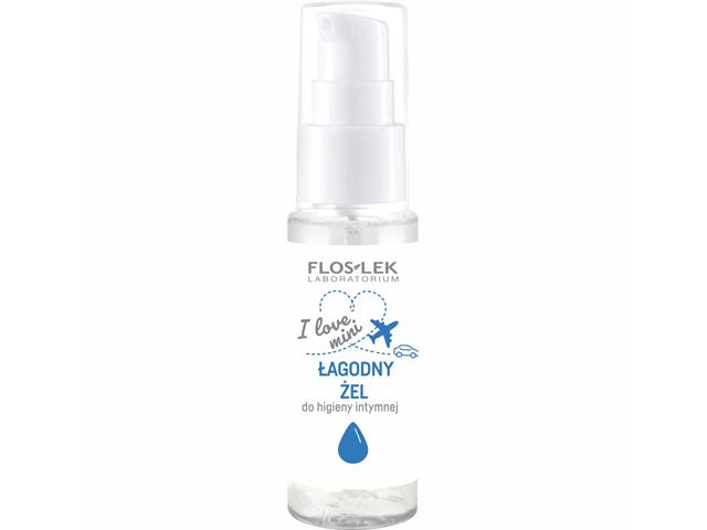 Flos-Lek I Love Mini Żel do higieny intymnej łagodny interakcje ulotka żel - 30 ml