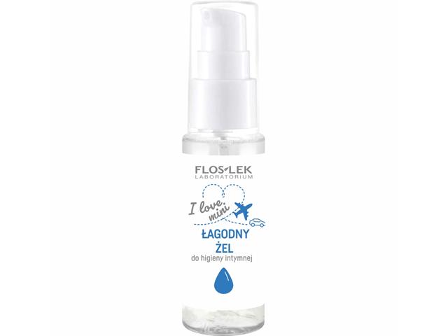 Flos-Lek I Love Mini Żel do higieny intymnej łagodny interakcje ulotka   30 ml