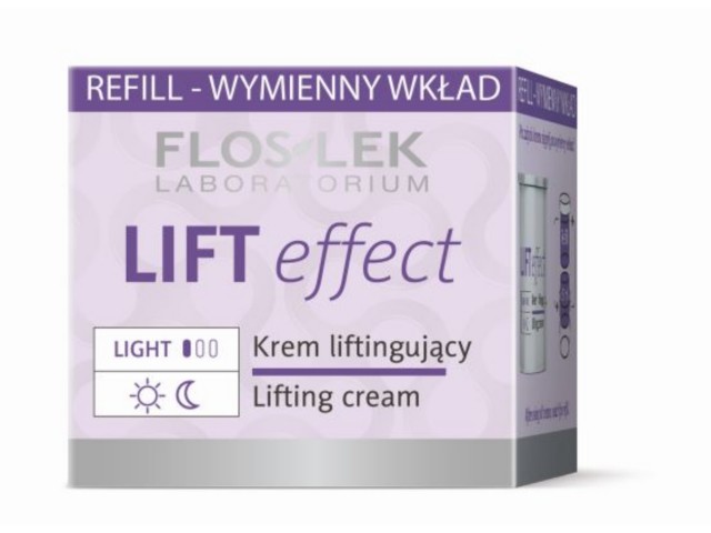 Flos-Lek Lift Effect Krem liftingujący na dzień, noc refill interakcje ulotka krem  50 ml