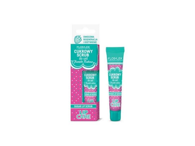 Flos-Lek Lip Care Scrub cukrowy do ust fertodi rubina interakcje ulotka peeling - 14 g
