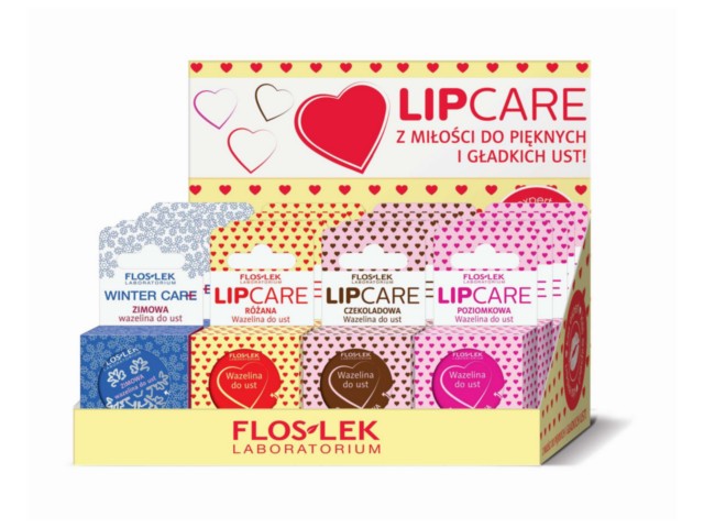 Flos-Lek Lip Care Zestaw wazelin interakcje ulotka zestaw - 1 zest. (20 szt.)