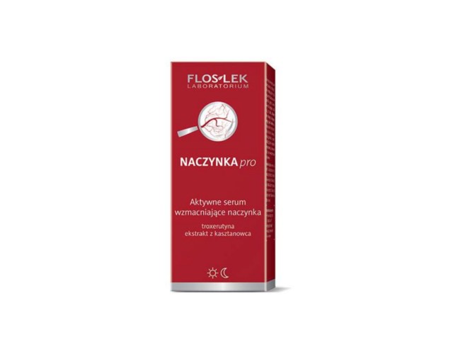 Flos-Lek Naczynka Pro Serum aktywne wzmacniające naczynka interakcje ulotka serum - 30 ml