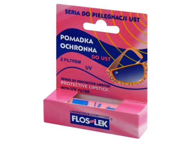 Flos-Lek Pomadka ochronna z filtrem UV interakcje ulotka   1 szt.