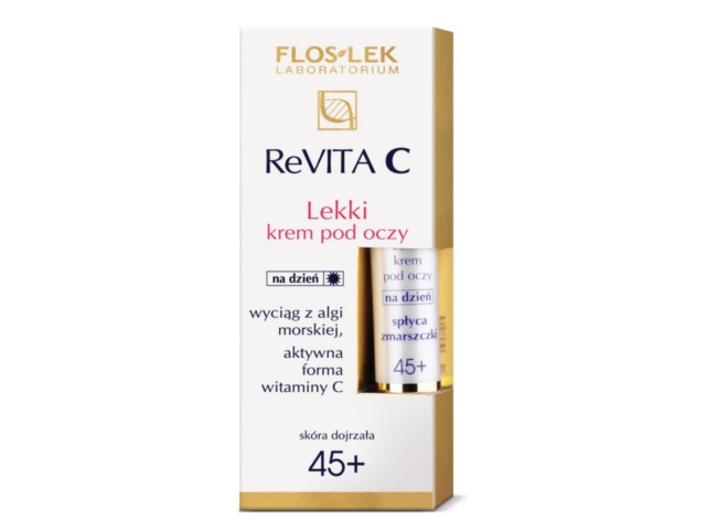 Flos-Lek Revita C Krem pod oczy na dzień lekki interakcje ulotka krem - 15 ml