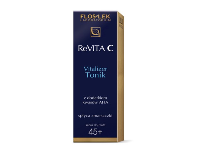 Flos-Lek Revita C Tonik vitalizer 45+ interakcje ulotka tonik  150 ml