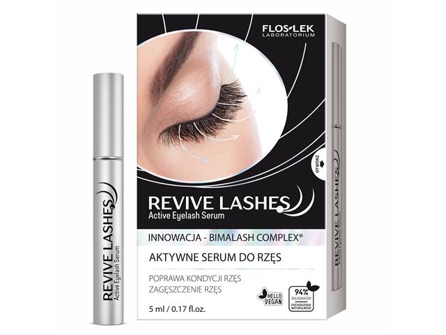 Flos-Lek Revive Lashes Serum do rzęs aktywne interakcje ulotka serum  5 ml