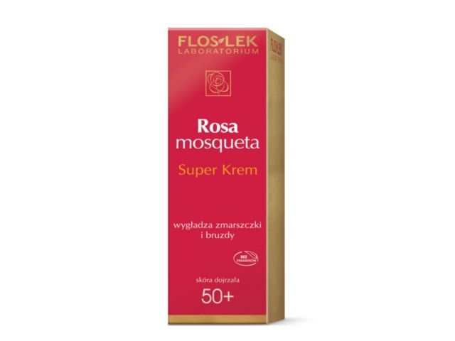 FLOS-LEK ROSA MOSQUETA Krem super 50+ interakcje ulotka krem - 50 ml