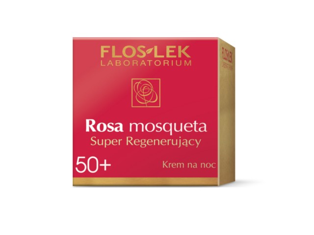 FLOS-LEK ROSA MOSQUETA Krem super regen.50+ interakcje ulotka krem  50 ml