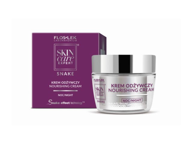 Flos-Lek Skin Care Expert Snake Krem odżywczy na noc interakcje ulotka krem  50 ml