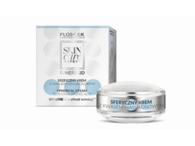 Flos-Lek Skin Care Expert Sphere-3d Krem sferyczny z kwasem hialuronowym interakcje ulotka krem  10,5 g