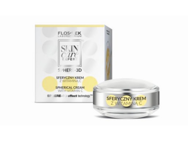 Flos-Lek Skin Care Expert Sphere-3d Krem sferyczny z witaminą C interakcje ulotka krem  10,5 g