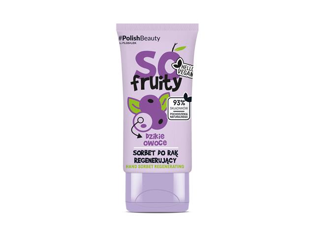 FLOS-LEK SO FRUITY! SORBET do rąk regenerujący interakcje ulotka krem  50 ml