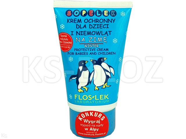 Flos-Lek Sopelek Krem dla niemowląt i dzieci na zimę ochronny interakcje ulotka krem  50 ml