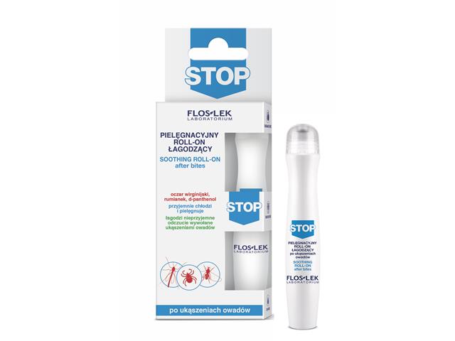 Flos-Lek Stop Roll-on łagodzący po ukąszeniach owadów pielęgnacyjny interakcje ulotka roll-on  15 ml