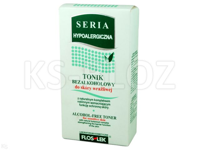 Flos-Lek Tonik hypoalergiczny bez alkoholu interakcje ulotka   150 ml
