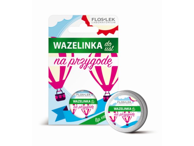 Flos-Lek Wazelina do ust na przygodę interakcje ulotka   15 g