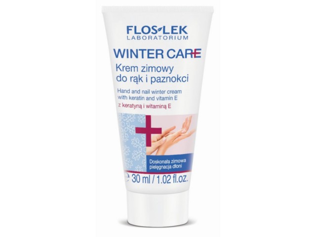 Flos-Lek Winter Care Krem do rąk i paznokci zimowy z keratyną, witaminą E interakcje ulotka   30 ml