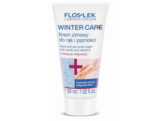 Flos-Lek Winter Care Krem do rąk i paznokci zimowy z keratyną, witaminą E interakcje ulotka krem - 30 ml