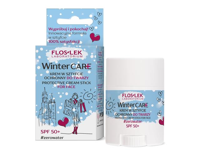 Flos-Lek Winter Care Krem-sztyft do twarzy ochronny SPF 50+ interakcje ulotka   24 g