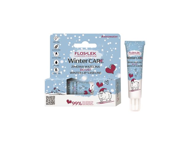 Flos-Lek Winter Care Wazelina do ust zimowa interakcje ulotka wazelina  10 g