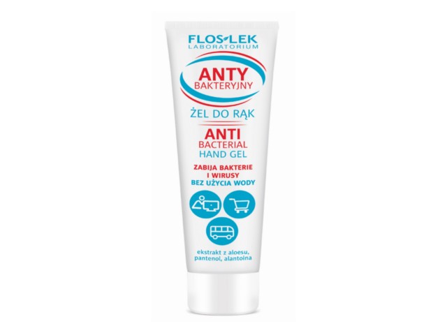 Flos-Lek Żel do rąk antybakteryjny interakcje ulotka żel - 50 ml