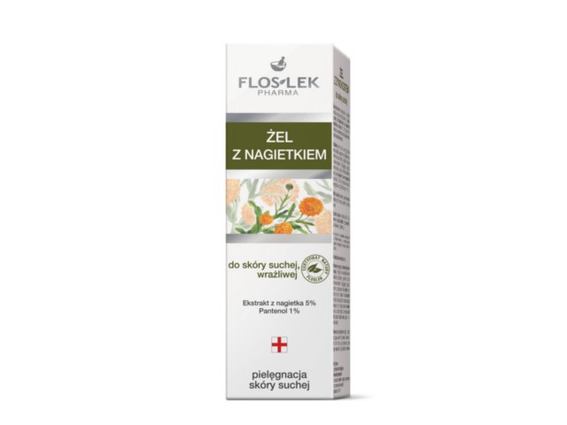 FLOS-LEK Żel z nagiet. interakcje ulotka żel - 50 ml