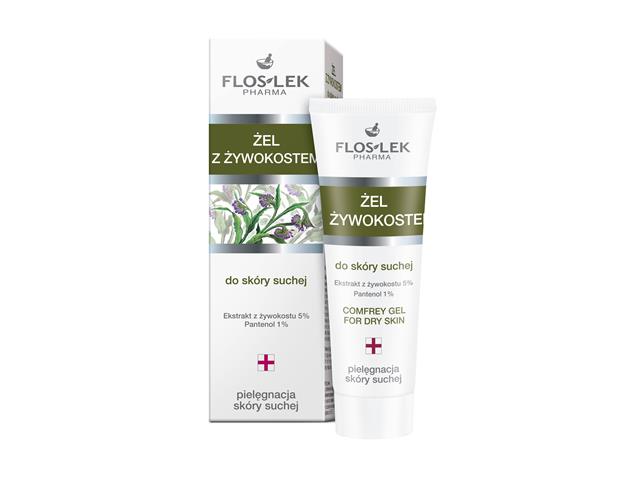 Flos-Lek Żel z żywokostem interakcje ulotka żel - 50 ml