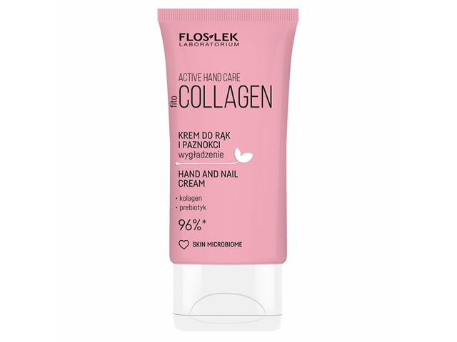 Floslek Laboratorium Active Hand Care Fitocollagen Krem do rąk i paznokci interakcje ulotka krem  50 ml