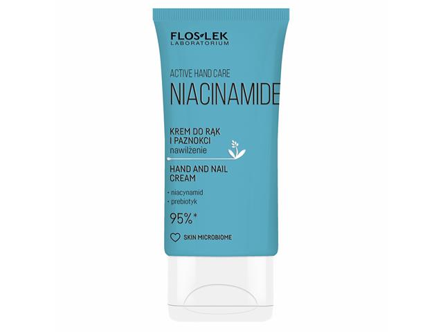 Floslek Laboratorium Active Hand Care Krem do rąk i paznokci nawilżenie niacinamide interakcje ulotka krem  50 ml