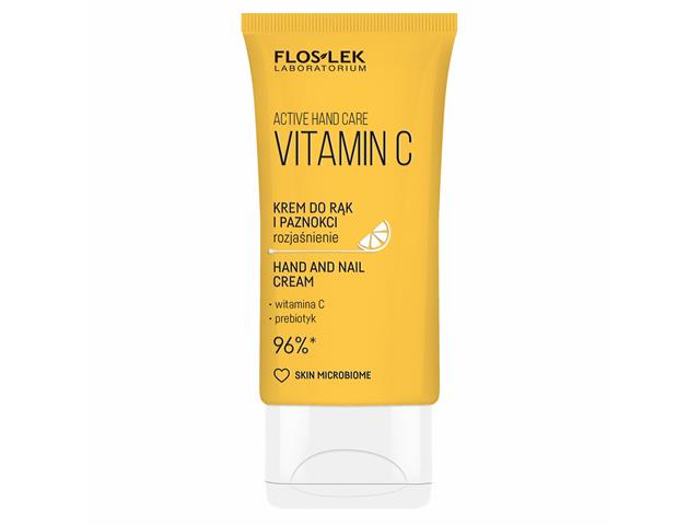 Floslek Laboratorium Active Hand Care Vitamin C Krem do rąk i paznokci interakcje ulotka krem  50 ml