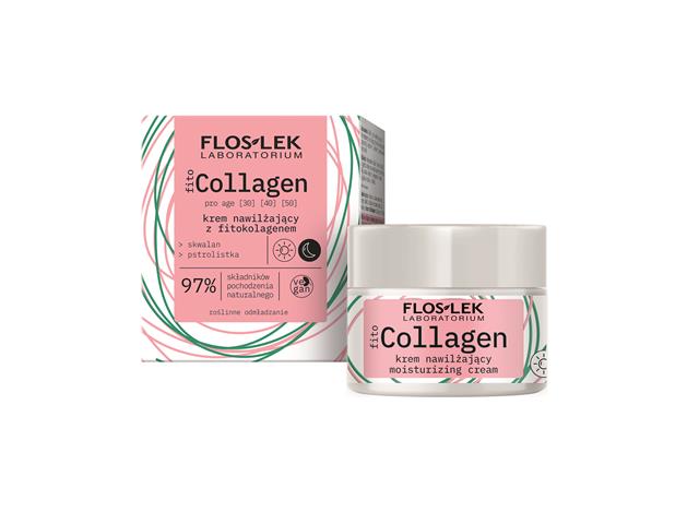 Floslek Laboratorium fitoCollagen Pro Age Krem nawilżający na dzień i na noc z fitokolagenem interakcje ulotka   50 ml