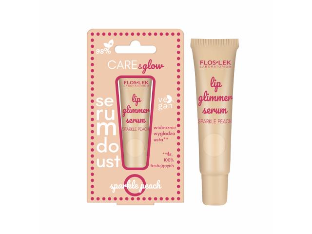 Floslek Laboratorium Glimmer Serum do ust sparkle peach interakcje ulotka serum - 14 g