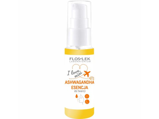 Floslek Laboratorium I Love Mini Ashwagandha Esencja do twarzy interakcje ulotka   30 ml