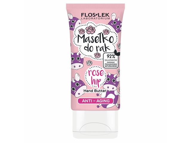 Floslek Laboratorium Masełko anti-aging do rąk rose hip interakcje ulotka masło  50 ml