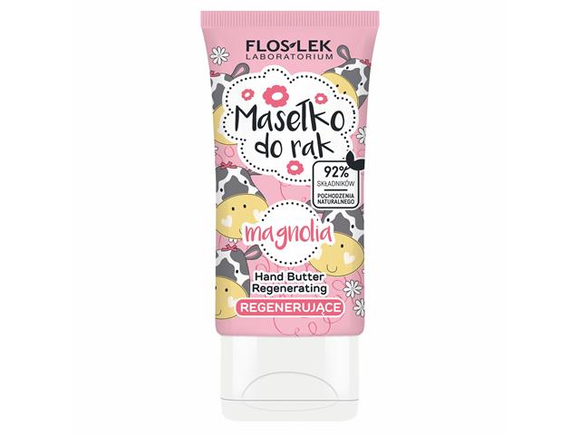 Floslek Laboratorium Masełko do rąk regenerujące magnolia interakcje ulotka masło - 50 ml