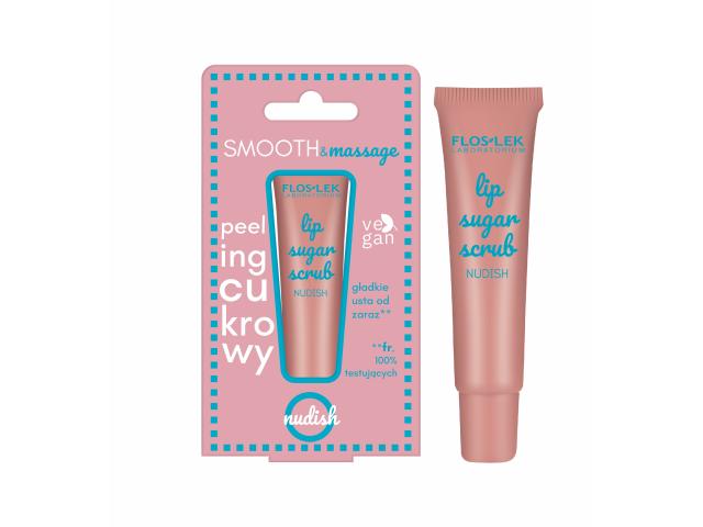 Floslek Laboratorium Nudish Peeling cukrowy do ust interakcje ulotka peeling  14 g