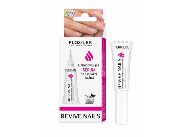 Floslek Laboratorium Revive Nails Serum do paznokci i skórek odbudowujące interakcje ulotka   8 ml