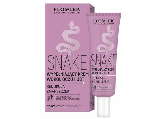 Floslek Laboratorium Snake Krem wokół oczu i ust wypełniający interakcje ulotka krem - 30 ml