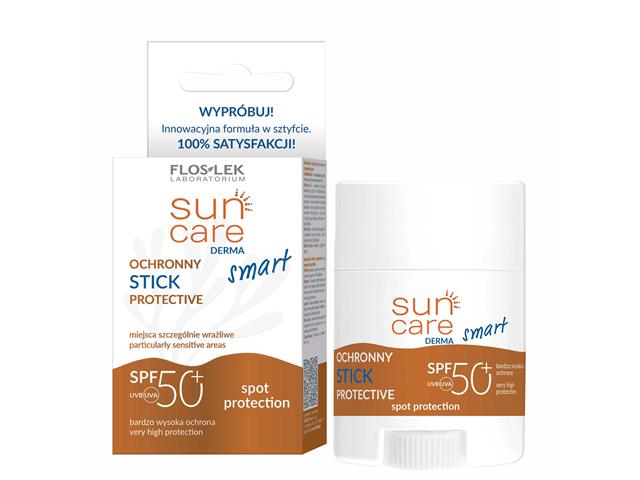 Floslek Laboratorium Sun Care Derma Smart Stick ochronny SPF 50+ interakcje ulotka   20 g